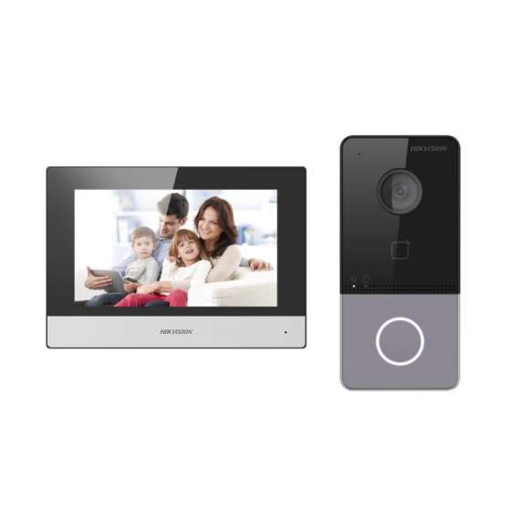 Buy Hikvision DS-KIS603-P(C) IP Video Intercom Kit in [storefront]