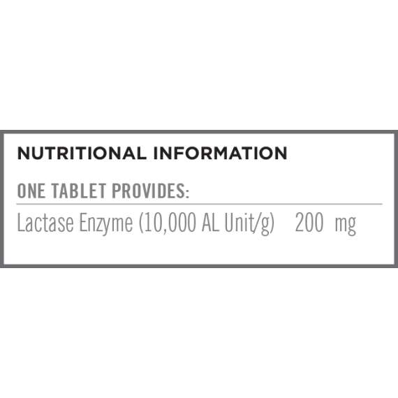 Buy Lactase Enzyme 200mg 30 Tablets Supplement in [storefront]