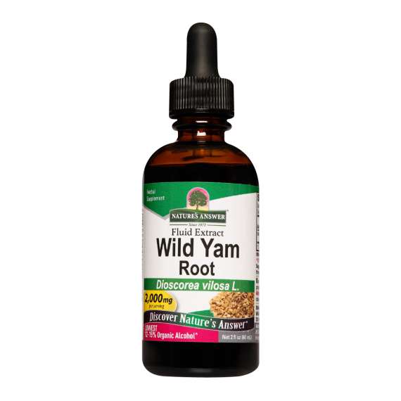 Buy Natures Answer 60ml Wild Yam Root Supplement in [storefront]