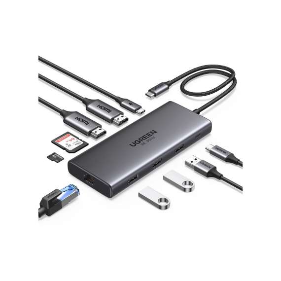 Buy UGREEN  CM639 10-in-1 USB-C Multifunction Adapter in [storefront]