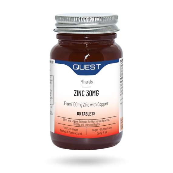 Buy Zinc Citrate 30mg 60 Tablets Supplement in [storefront]