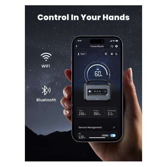 Buy UGREEN PowerRoam 1200W 1024Wh Battery Backup Solar Generator in [storefront]