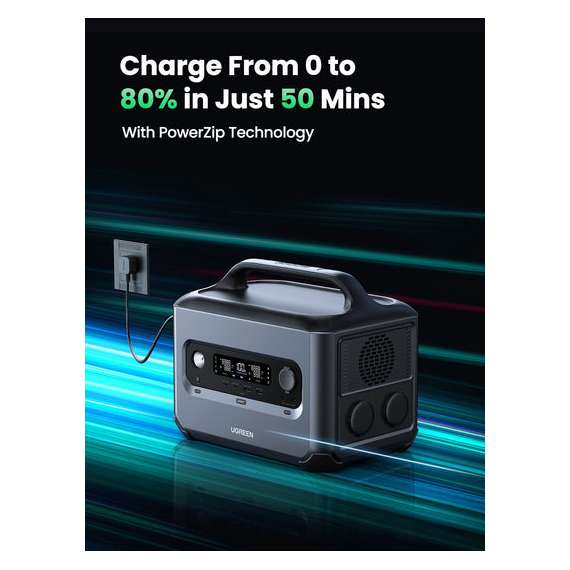 Buy UGREEN PowerRoam 1200W 1024Wh Battery Backup Solar Generator in [storefront]