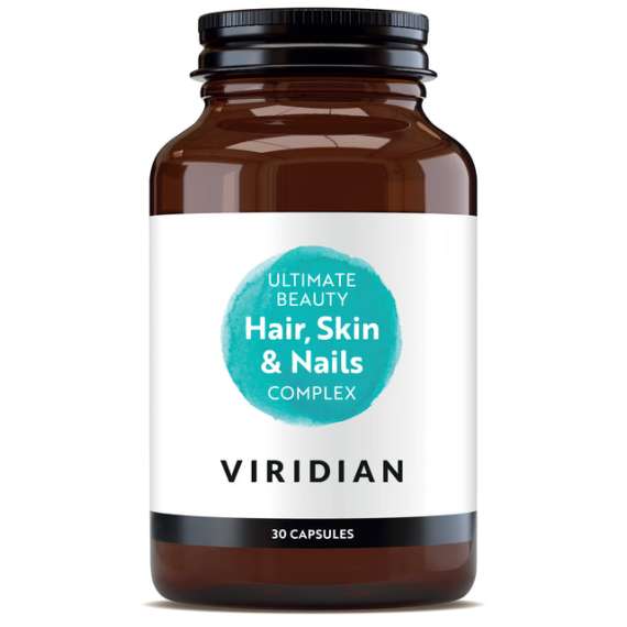 Buy Viridian Ultimate Beauty Hair Skin and Nails Complex 30 Capsules Supplement in [storefront]