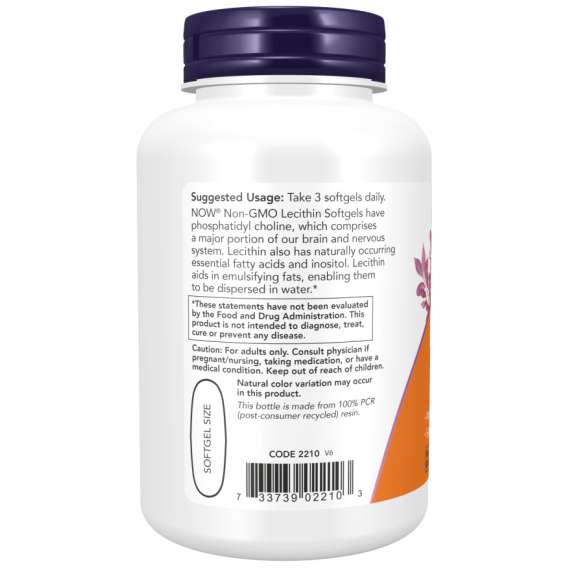 Buy Now 1200mg Lecithin 100Softgels Supplement in [storefront]