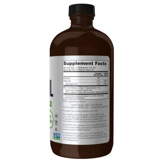 Buy Now 473ml Liquid MCT Oil Supplement in [storefront]