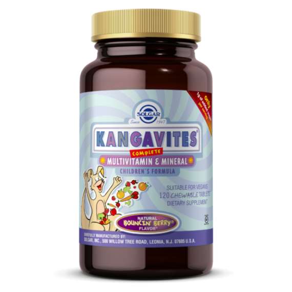 Buy Solgar Kangavites Multivitamin & Mineral Chewable 120 Chewable Tablets in [storefront]
