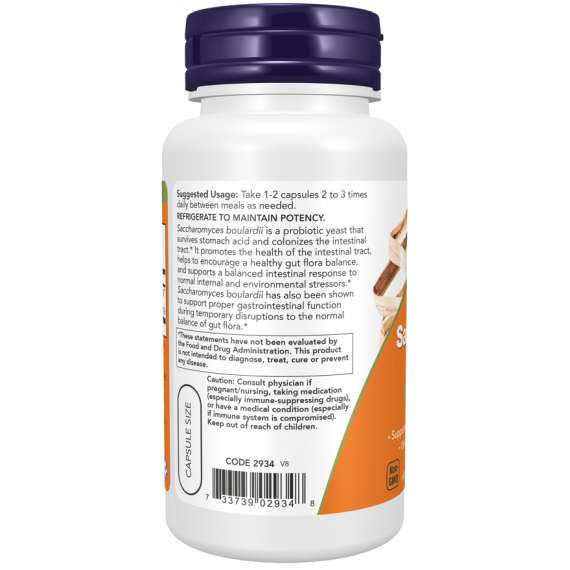 Buy Now Saccharomyces Boulardii 60Capsules Supplement in [storefront]