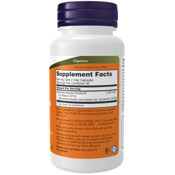 Buy Now Saccharomyces Boulardii 60Capsules Supplement in [storefront]