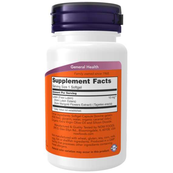 Buy Now 10mg Lutein Esters 60Softgels Supplement in [storefront]