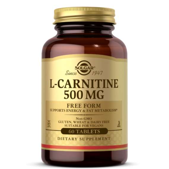 Buy Solgar L-Carnitine 500 mg 60Tablets Supplement in [storefront]