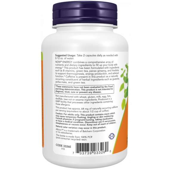 Buy Now Energy 90Capsules Supplement in [storefront]