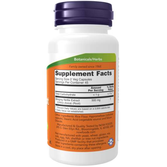 Buy Now 250mg Nettle Root Extract 90Capsules Supplement in [storefront]