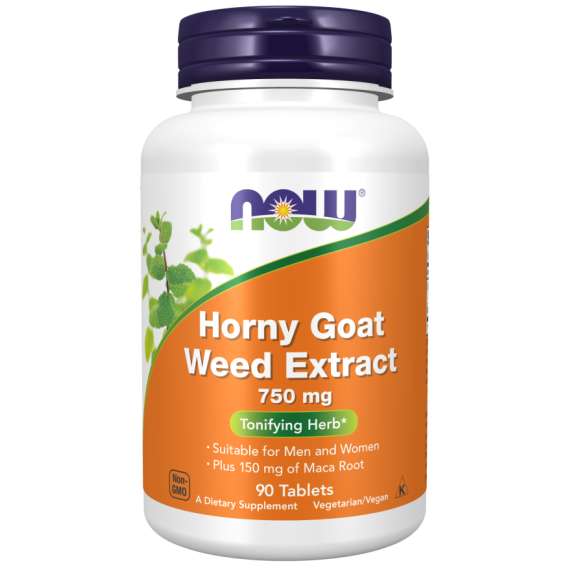 Buy Now 750mg Horny Goat Weed Extract 90Tablets Supplement in [storefront]