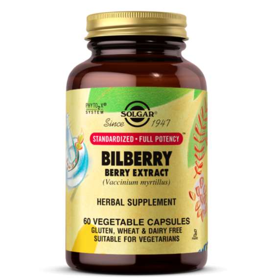 Buy Solgar SFP Bilberry Berry Extract 60 Vegetable Capsules Supplement in Kenya