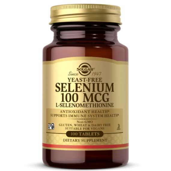Buy Solgar 100mcg Yeast Free Selenium 100Tablets Supplement in Kenya
