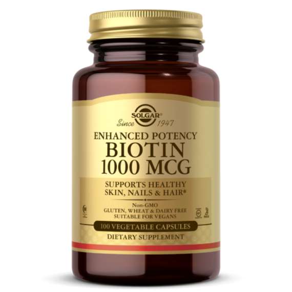 Buy Solgar 1000mcg Biotin Vegetable 100 Capsules in Kenya