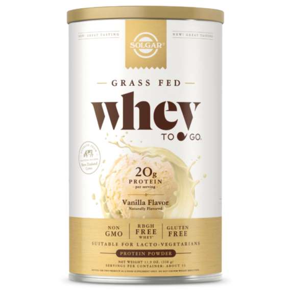 Buy Solgar Grass Fed Whey To Go Vanilla Supplement in [storefront]