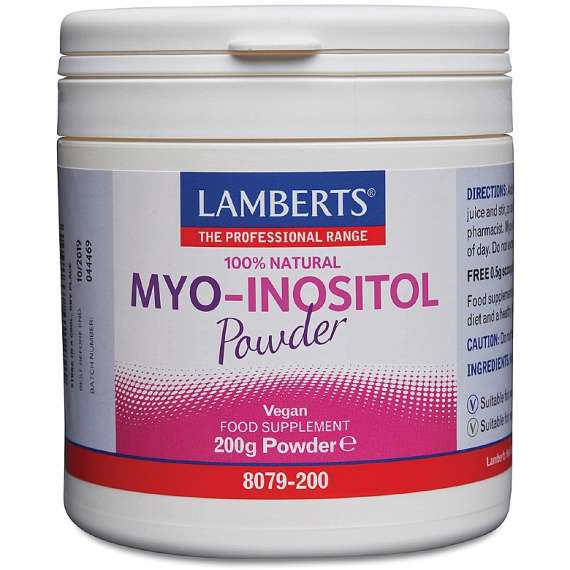 Buy Lamberts Myo-Inositol 200gm Powder Supplement in [storefront]