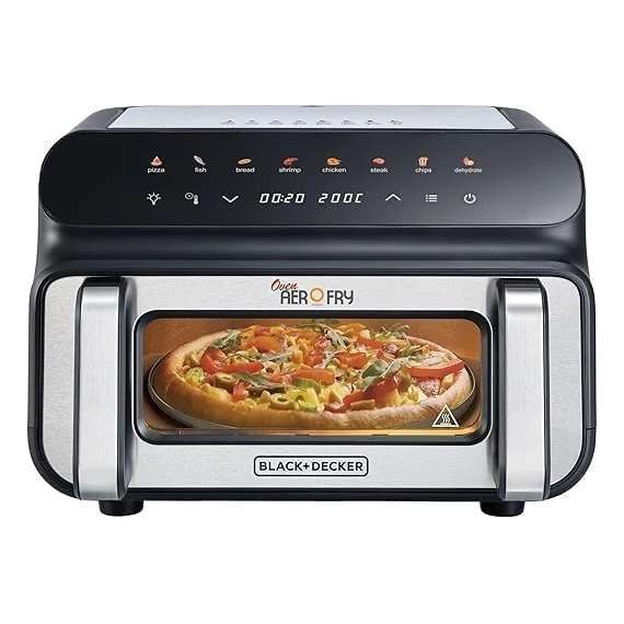 Buy Black & Decker PGAF105-B5 10.5L Digital Pizza Oven Air Fryer in [storefront]