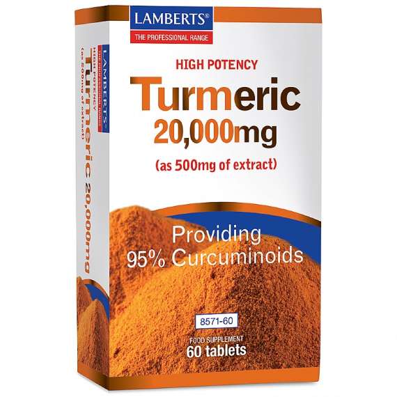 Buy Lamberts Turmeric 20000 mg 60 Tablets Supplement in [storefront]