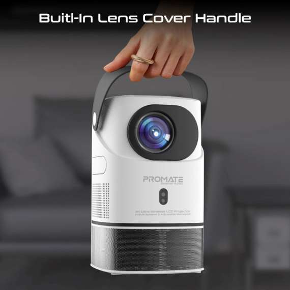 Buy Promate Wireless 4K Ultra HD DLP Projector in [storefront]