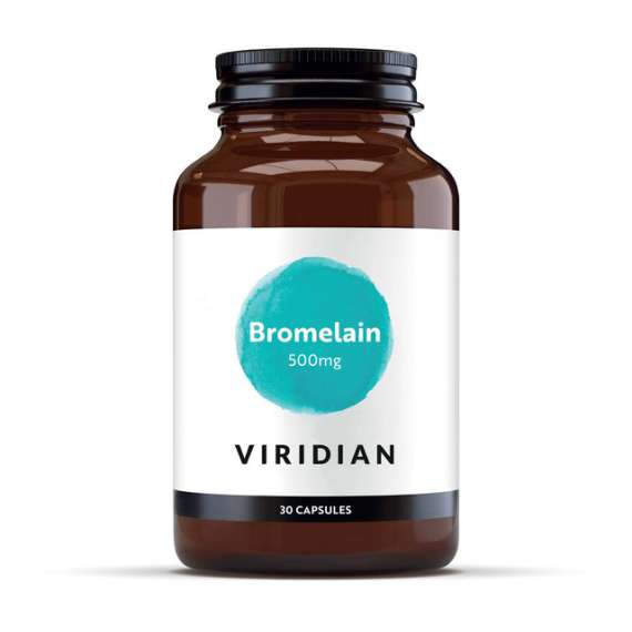 Buy Viridian Bromelain 500mg 30Capsules Supplement in [storefront]