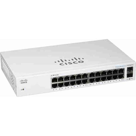 Buy Cisco CBS110-24T 24 Port Gigabit Unmanaged Switch in [storefront]