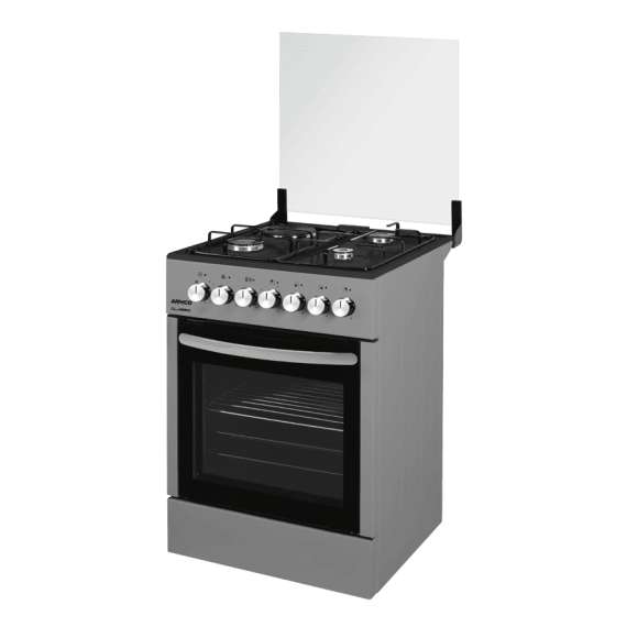 Buy Armco GC-F5831FX(SL) 3 Gas + 1 Electric Oven Cooker in [storefront]