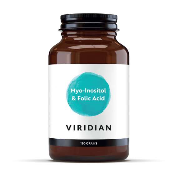 Buy Viridian Myo Inositol and Folic acid 120g Powder Supplement in [storefront]