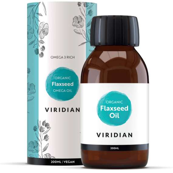 Buy Viridian Organic Golden Flaxseed Oil 200ml Supplement in [storefront]