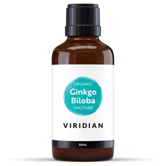 Buy Viridian Organic Ginkgo Biloba Tincture 50ml Supplement in [storefront]