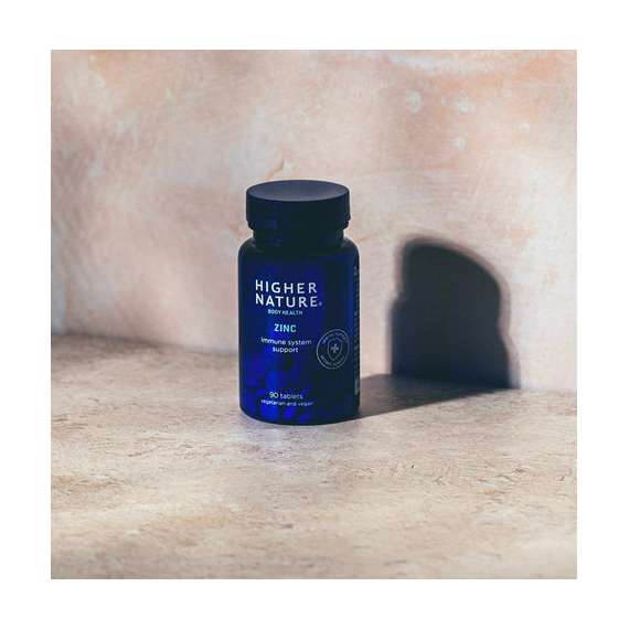 Buy Higher Nature Zinc 20mg plus Copper 90 Vegan Tablets Supplement in [storefront]