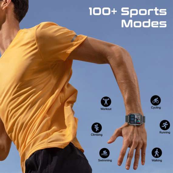 Buy Promate 1.78" Curved AMOLED Fitness Tracker Smartwatch in [storefront]