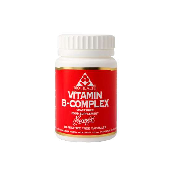 Buy BioHealth Vitamin B-Complex 60 Capsules Supplement in [storefront]