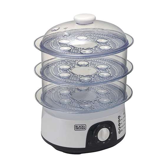 Buy Black & Decker HS6000-B5 3 Tier 10L Food Steamer in [storefront]