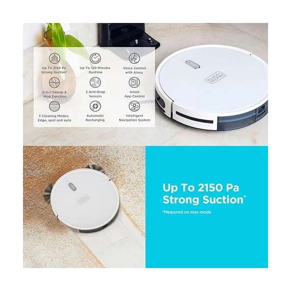 Buy Black & Decker BRVA425B10-B5 Robotic Vacuum Cleaner in [storefront]