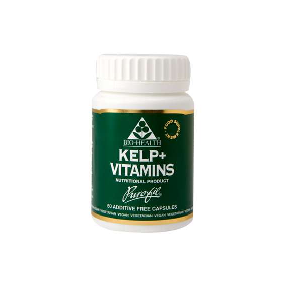 Buy BioHealth 500mg Kelp Plus Vitamins 60 Capsules Supplement in [storefront]