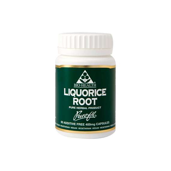 Buy BioHealth 400mg Liquorice Root 60 Capsules Supplement in [storefront]