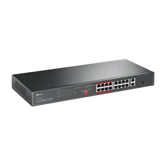 Buy TP-Link TL-SL1218P 16-Port Rackmount Unmanaged Switch in [storefront]