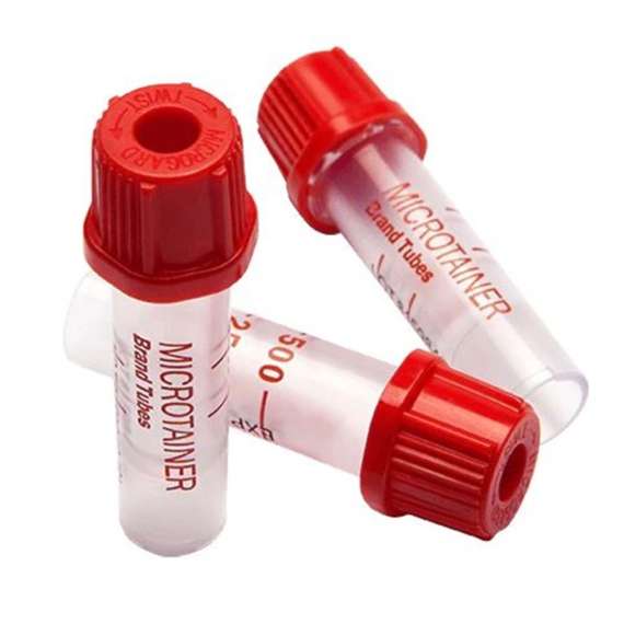 Buy BD Microgard Closure 50Pack Microtainer Tubes,  Vacutainer Tubes Type: Serum tube without clot activator/Red in [storefront]