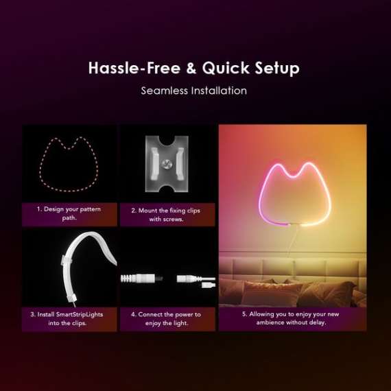 Buy Oraimo SmartStripLights 2M Smart Strip Lights in [storefront]