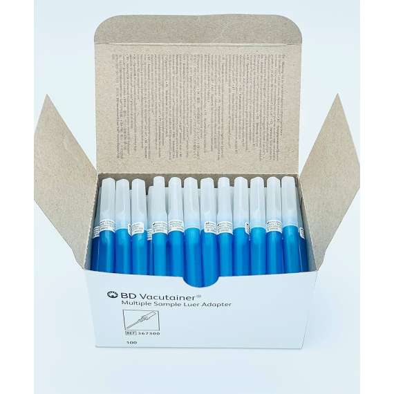 Buy BD MultiSample 100Pack Vacutainer Luer Adapter in [storefront]