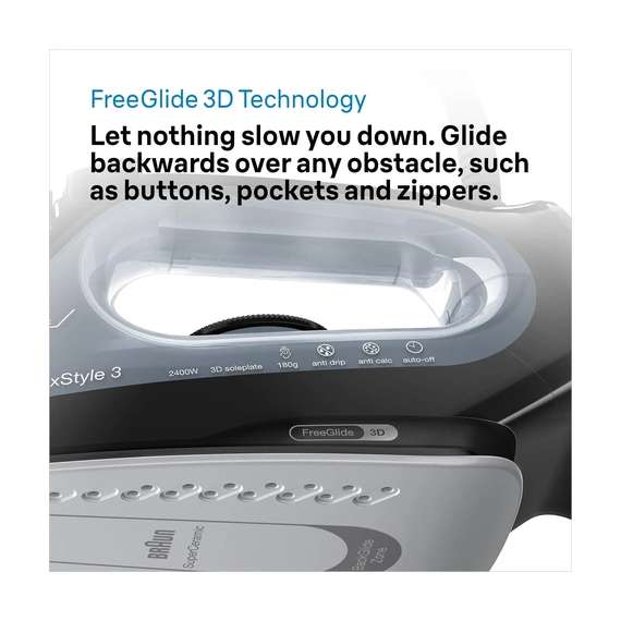 Buy Braun SI3055BK Steam Iron in [storefront]