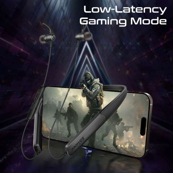 Buy Promate High Definition Bluetooth V5.4 ENC Neckband in [storefront]