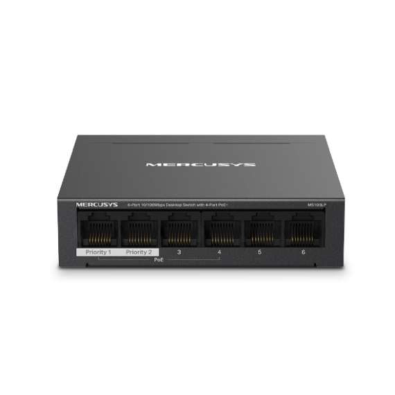 Buy Mercusys MS106LP 6-Port Desktop Poe Switch in [storefront]