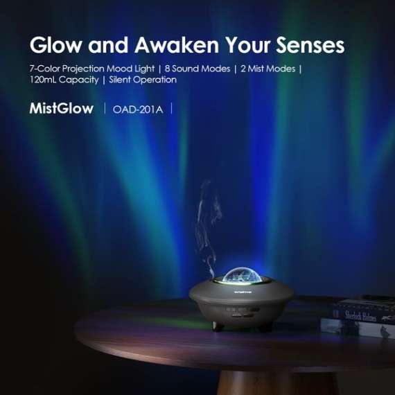 Buy Oraimo MistGlow 120ml Aroma Diffuser in [storefront]