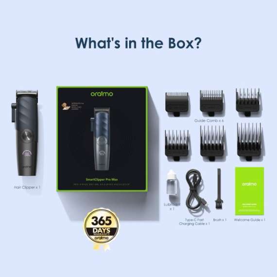 Buy Oraimo SmartClipper Pro Max Professional Hair Clipper in [storefront]