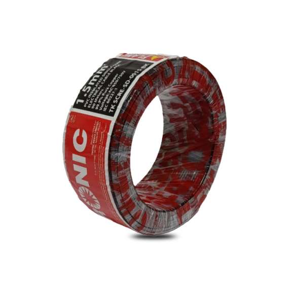 Buy Tronic TK SCRE-SD-0015-BK 1.5mm Black Single Core Solid Cable in [storefront]