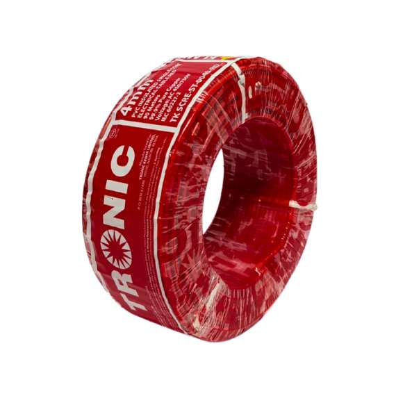 Buy Tronic TK SCRE-ST-0040-RD 4.0mm Red Stranded Single Core Cable in [storefront]